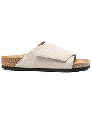 Birkenstock Sliders - White