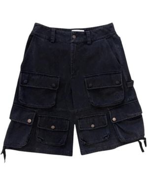 UNTITLED ARTWORKS Casual Shorts - Blue