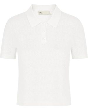 Tory Burch Polo Shirts - Blanco