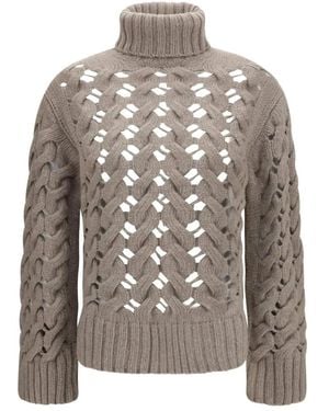 P.A.R.O.S.H. Turtleneck Trui - Grijs