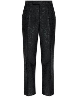 Versace Suit Pants - Black
