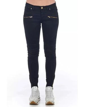 Frankie Morello Skinny Fit Jeans - Blue
