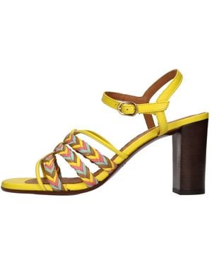 Chie Mihara High Heel Sandals - Yellow