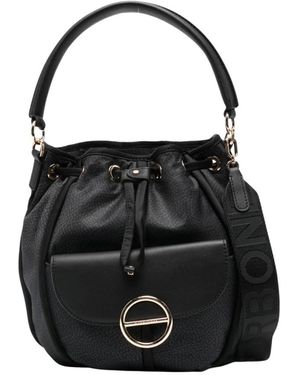 Borbonese Bucket Bags - Negro