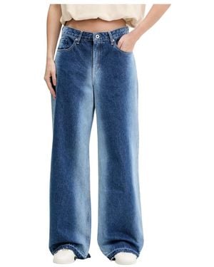 KARL LAGERFELD Wide Jeans - Azul