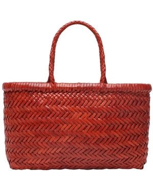Dragon Diffusion Tote Bags - Red