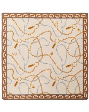 Le Parmentier Silk Scarves - Natural