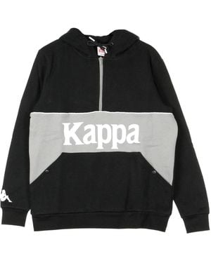 Kappa Zip-Throughs - Negro