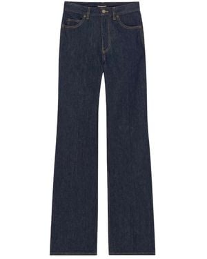 Saint Laurent Jeans ,Blauw ,Katoen 70's High-Rise Jeans