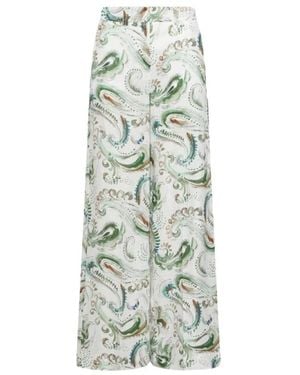 Marella Broeken ,Veelkleurig ,Midi Kleedjes - Groen