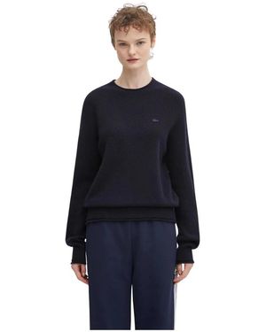 Lacoste Round-Neck Knitwear - Bleu