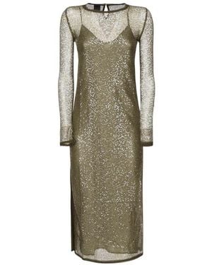 Pinko Midi Dresses - Vert