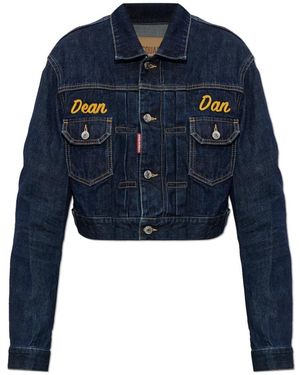 DSquared² Denim Jackets - Blue