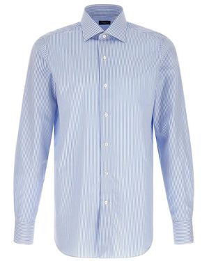 Finamore 1925 Formal Shirts - Blue