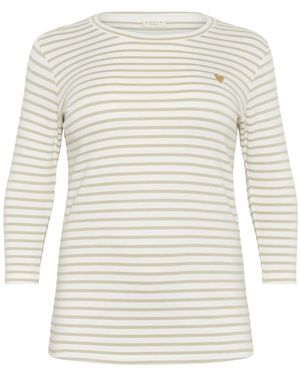 Kaffe Long Sleeve Tops - Blanc