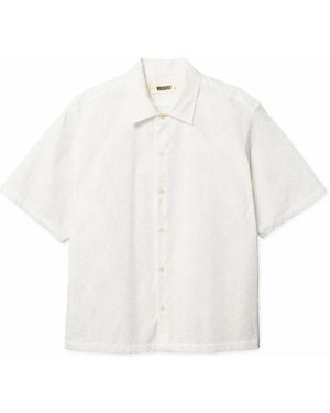 Woodbird Short Sleeve Shirts - White