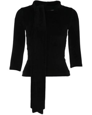 Balenciaga Scarf Turtleneck - Schwarz