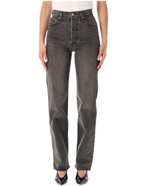 Levi's Straight Jeans - Gris