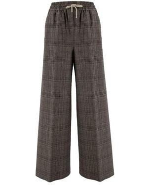 Panicale Wide Trousers - Gris