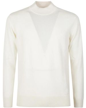 Eleventy Rollkragenpullover - Weiß
