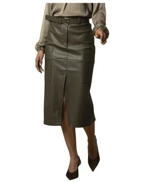 Kocca Midi Skirts - Green
