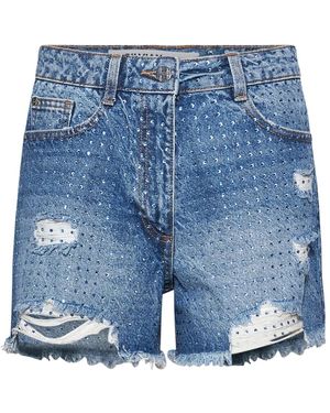 Silvian Heach Denim Shorts - Azul