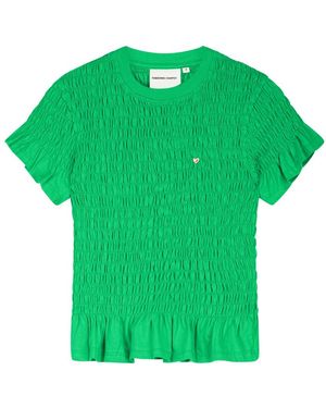 FABIENNE CHAPOT Overhemden ,Groen ,Katoen Carmen T-Shirt