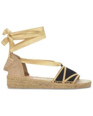 Castañer Flat Sandals - Metallic