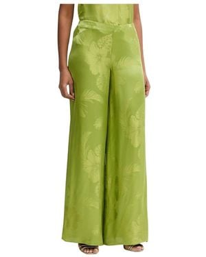retroféte Wide Trousers - Verde