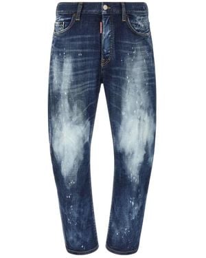 DSquared² Slim-Fit Jeans - Azul