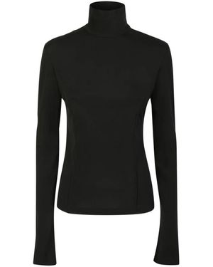 Givenchy Zwart Gebreide Trui Met Uitsnijdingen