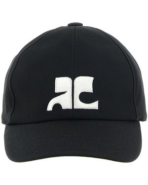 Courreges Caps - Negro