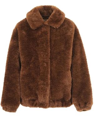 MC2 Saint Barth Nepbont & Shearling Jassen - Bruin