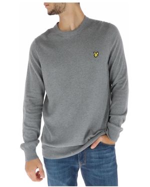 Lyle & Scott Round-Neck Knitwear - Grigio