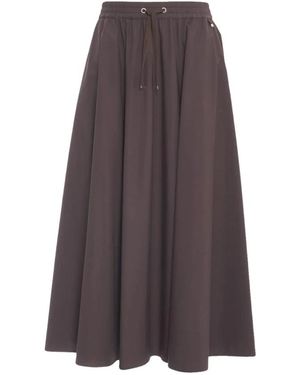 Herno Maxi Rock - Braun