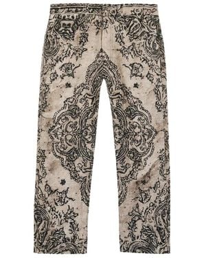 R13 Straight Trousers - Grey