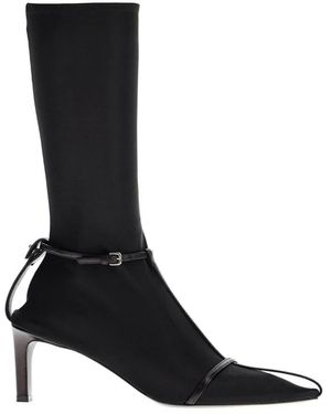 Jil Sander Heeled Boots - Negro