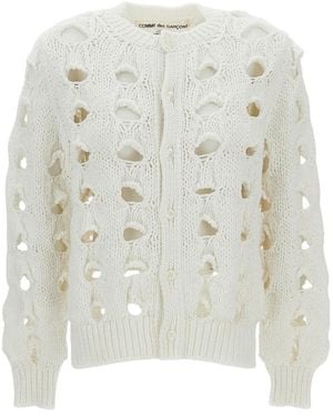 Comme des Garçons Cardigans - Blanc