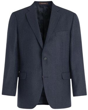 Oscar Jacobson Joel Blazer - Blauw