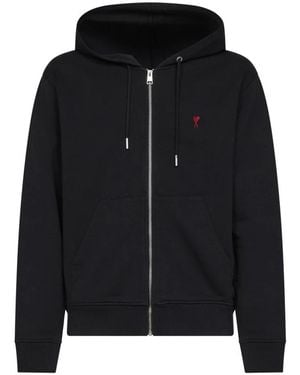 Ami Paris Zip-Throughs - Negro