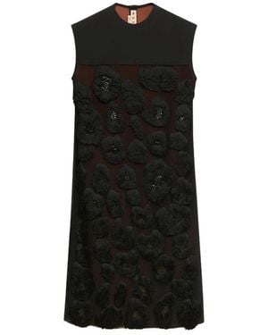 Marni Midi Dresses - Negro