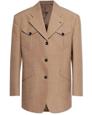 Versace Wollblazer - Braun