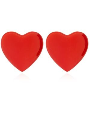 Moschino Earrings - Rosso