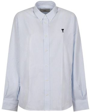 Ami Paris Casual Shirts - Bleu