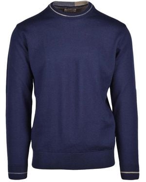 Bob Pullover Rundhals - Blau