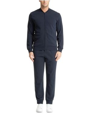 Emporio Armani Ventus 7 Tracksuit Mit Kordelzug - Blau