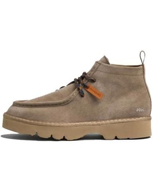 Pànchic Lace-Up Boots - Brown