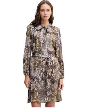 MARC AUREL Shirt Dress - Bruin