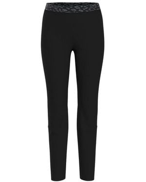 Marc Cain Slim-Fit Trousers - Nero