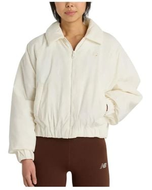 New Balance Bomber Jackets - Natural